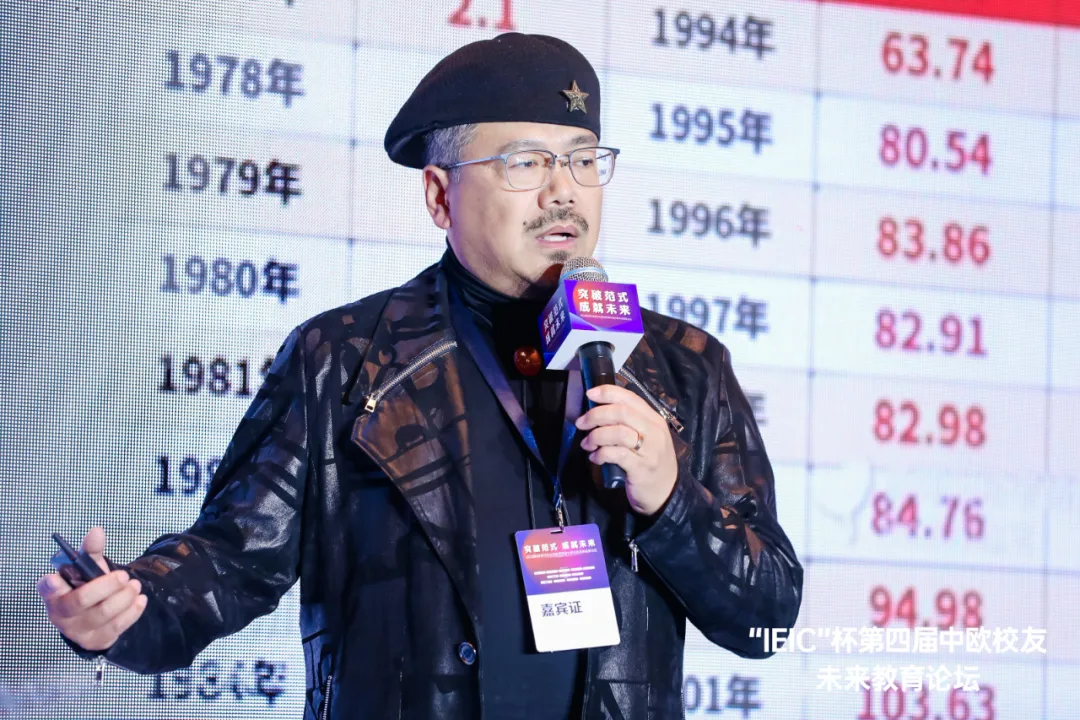  上海體育大學心理學院教授、博士生導師，復旦、交大、財大、浙大EMBA講席教授 賀嶺峰 | 第七屆IEIC大會中歐校友未來教育論壇主題分享